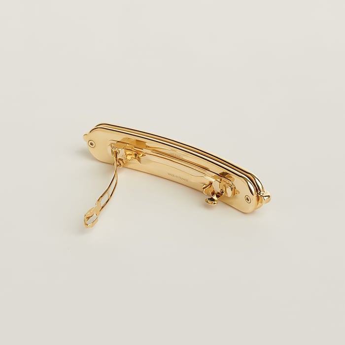 Noir Roulis PM Hair Clip