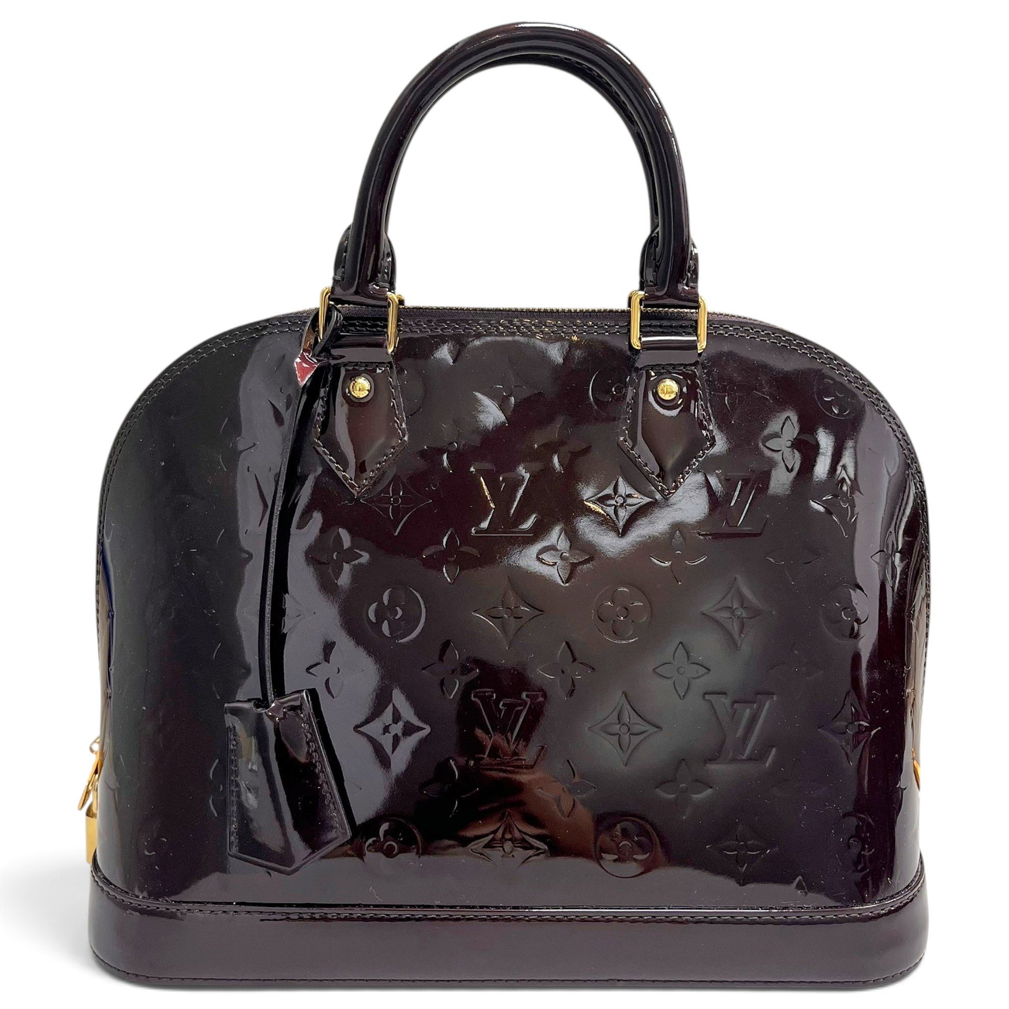 Alma patent leather handbag