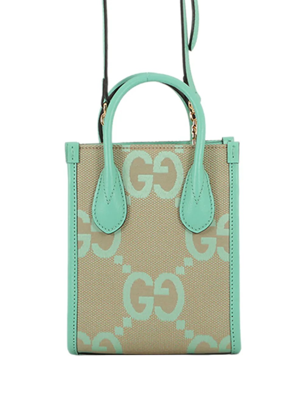 2016-2026 Mini Jumbo GG Canvas Interlocking G satchel