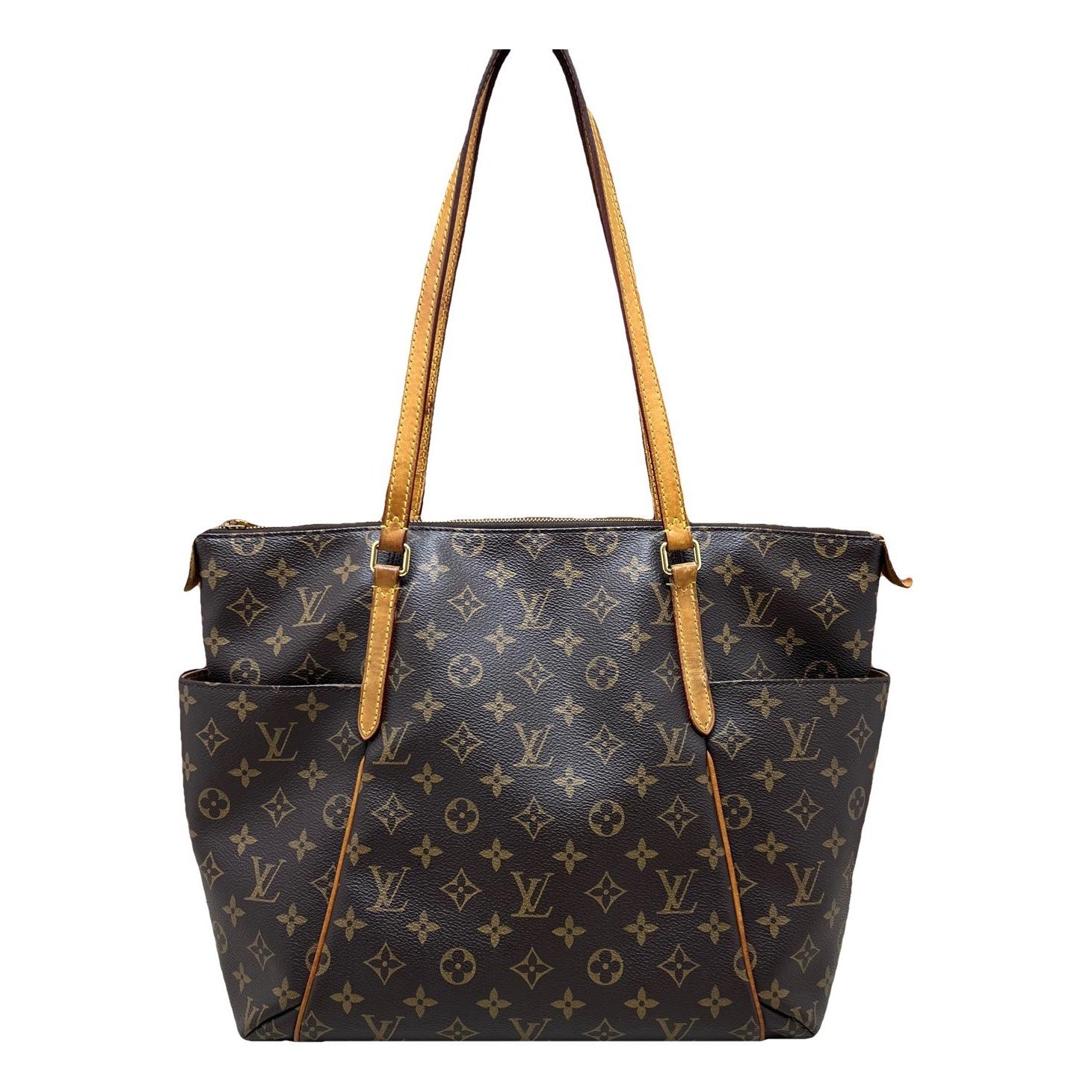 Totally leather handbag