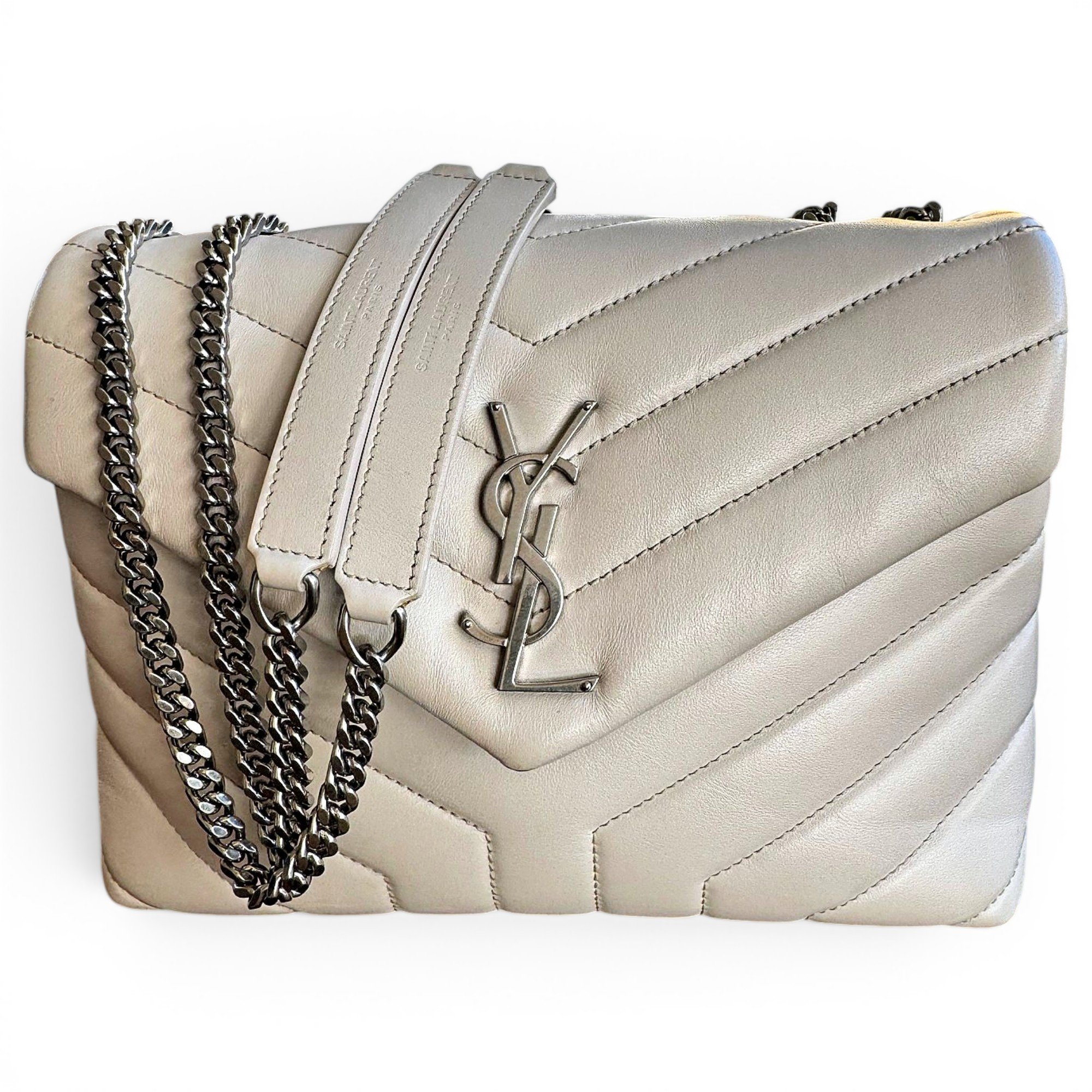 Loulou leather handbag