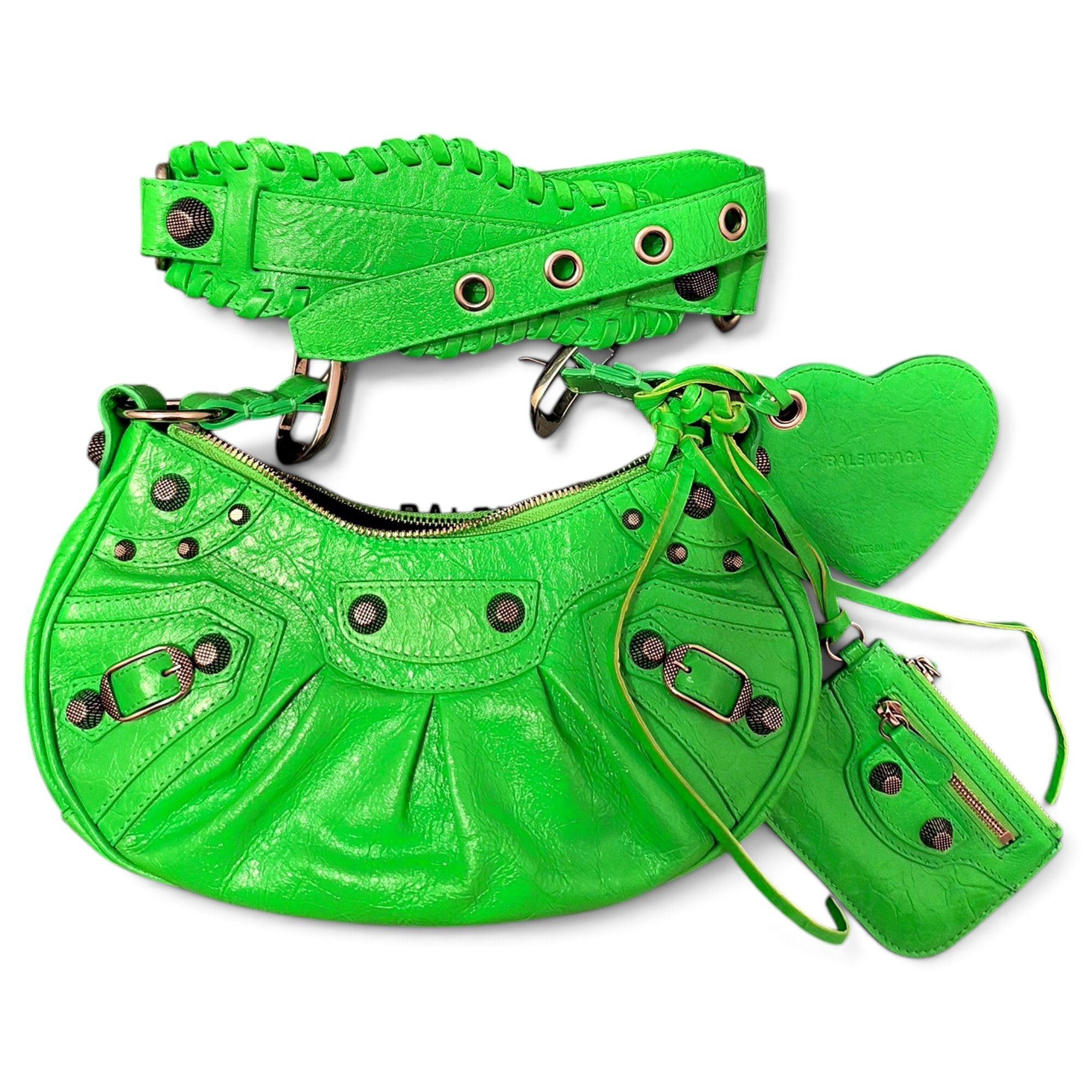 Le Cagole leather handbag