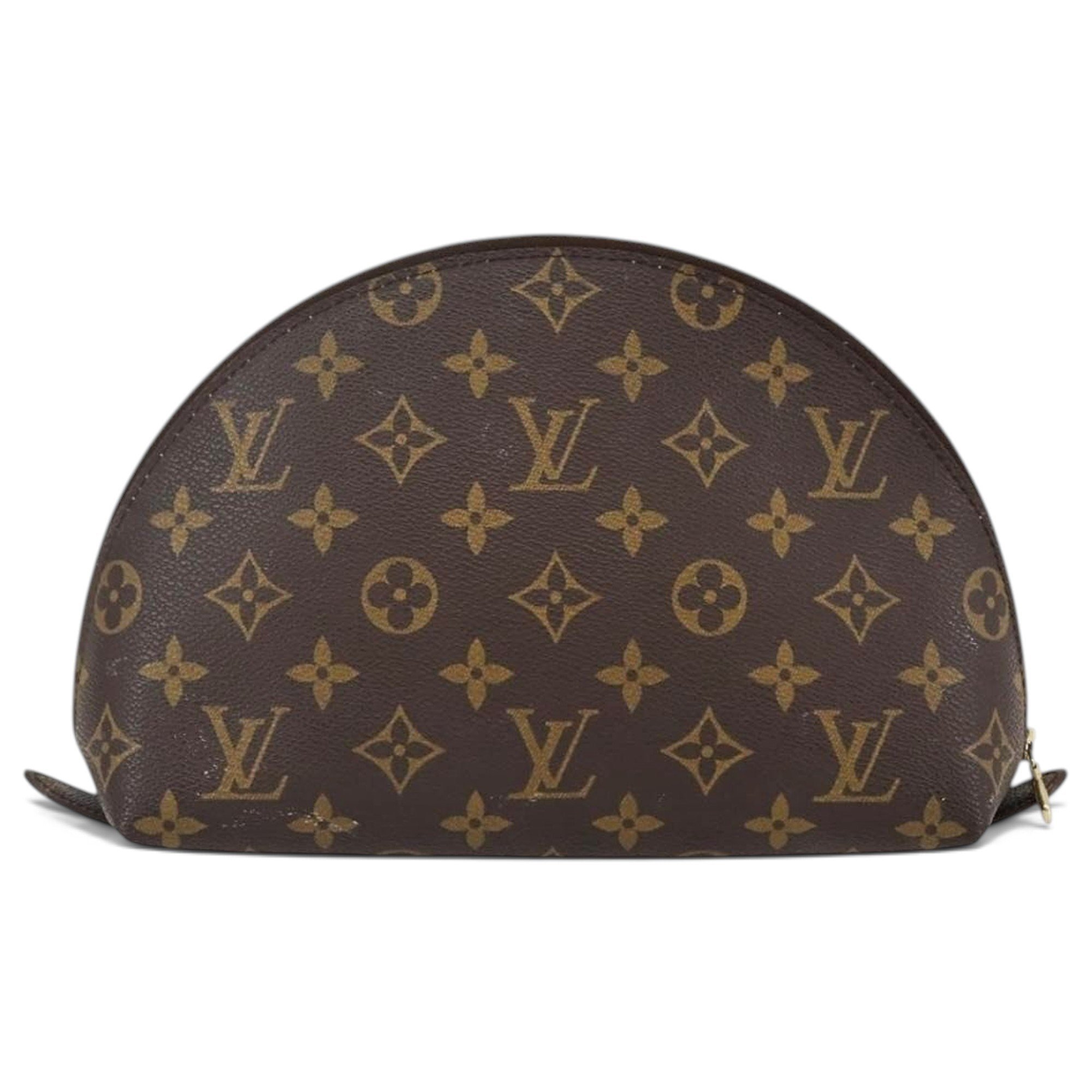 Leather vanity case