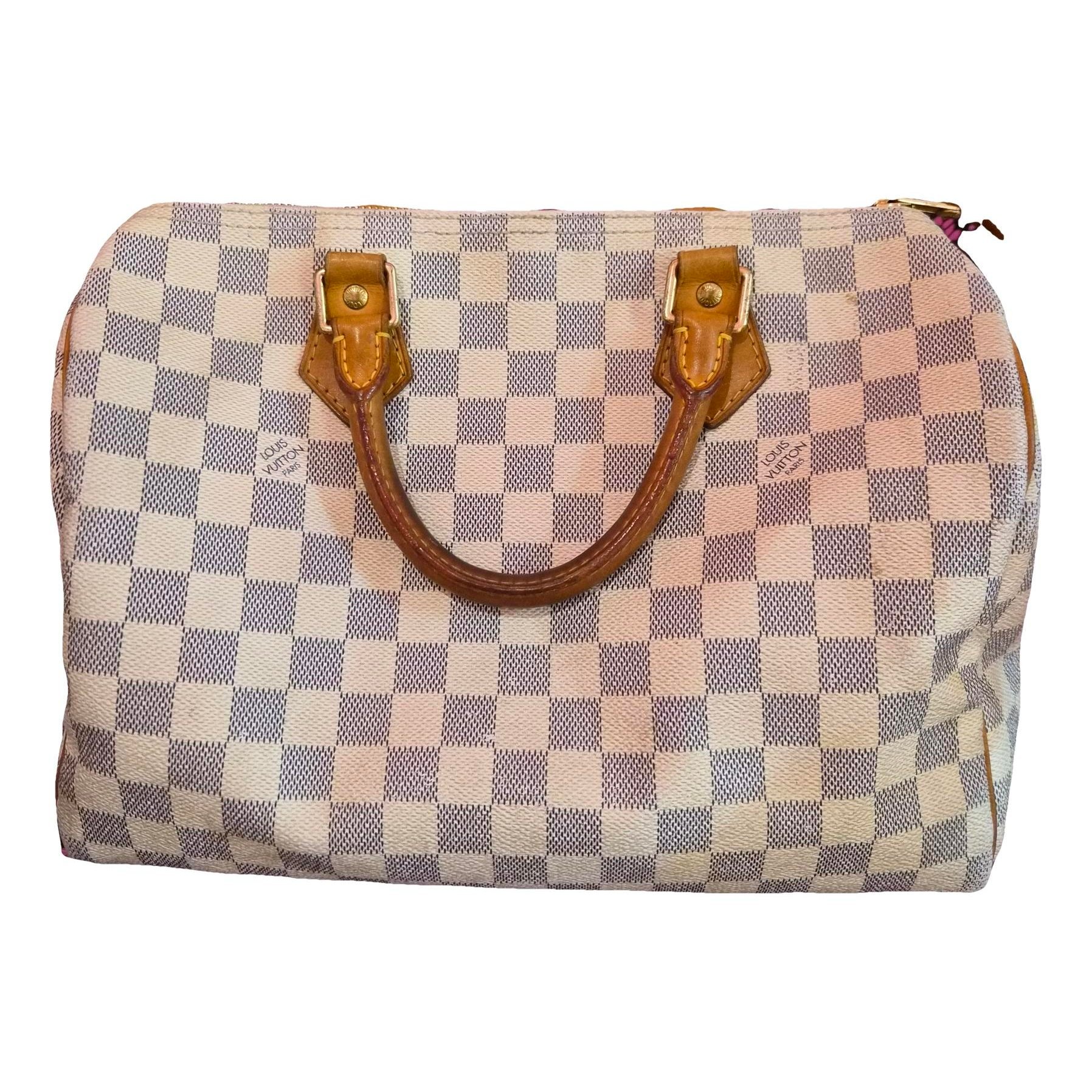 Speedy leather handbag