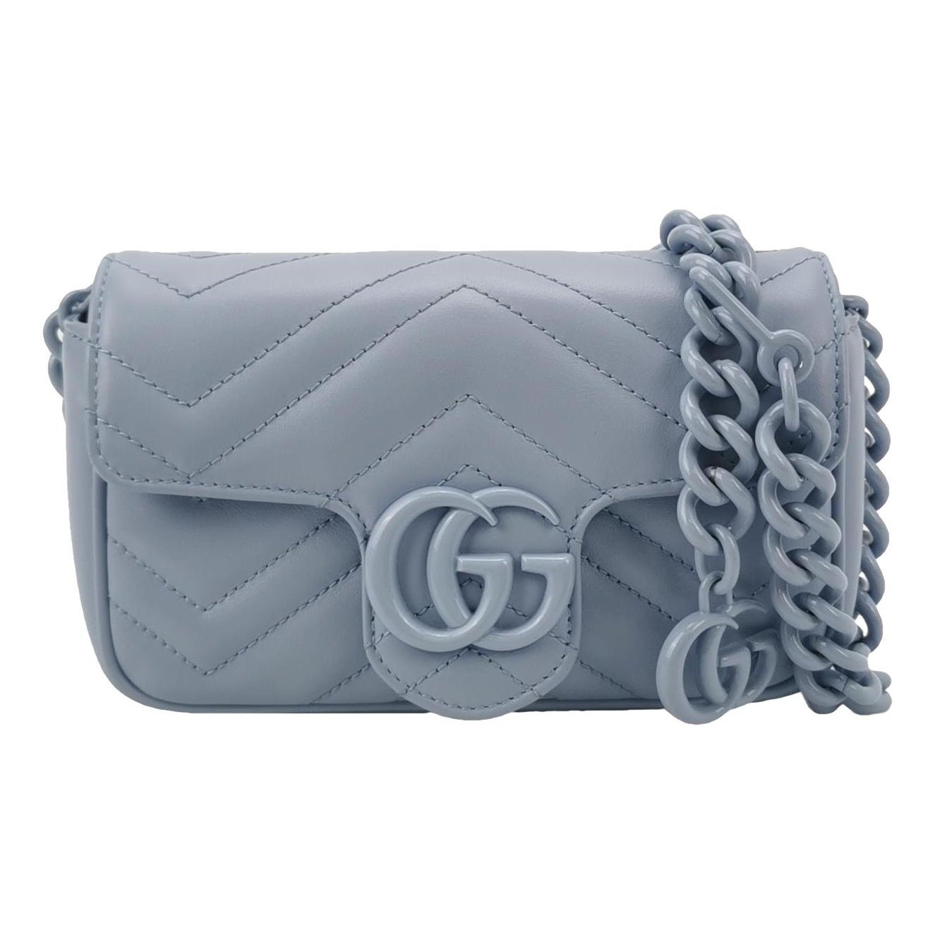 GG Marmont Flap leather handbag