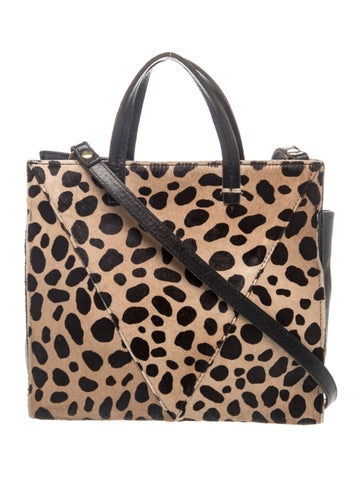 Ponyhair Top Handle Bag