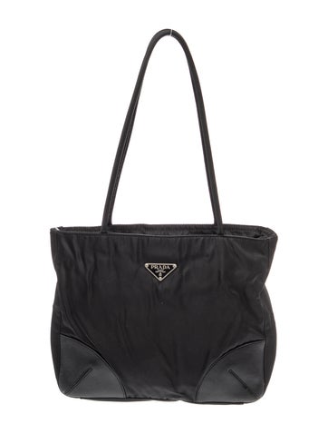 Tessuto Nylon Top Handle Bag Medium