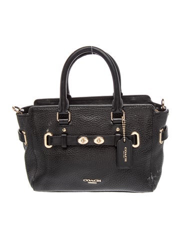 Leather Top Handle Bag