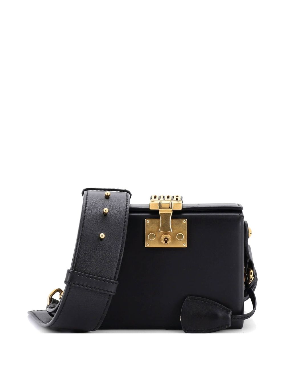 Dioraddict Lockbox Bag Leather Small crossbody bag