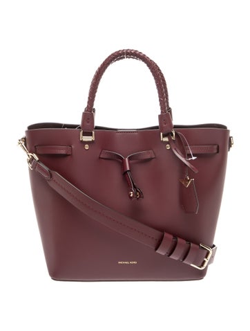 Leather Top Handle Bag w/ Tags