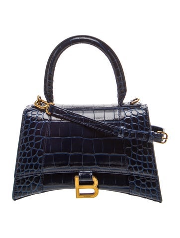 Embossed Leather Hourglass Small
