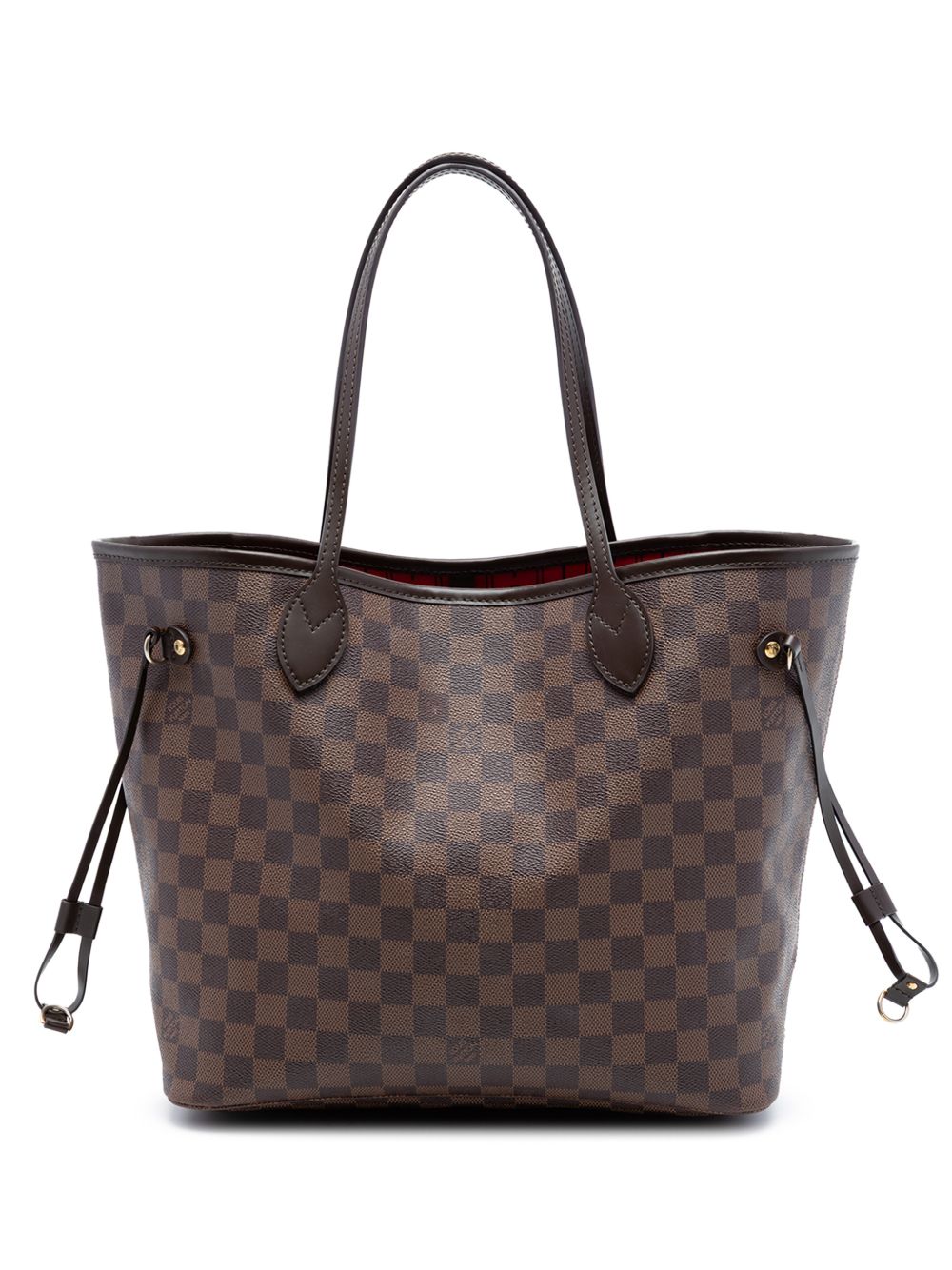 2008 Damier Ebene Neverfull MM tote bag