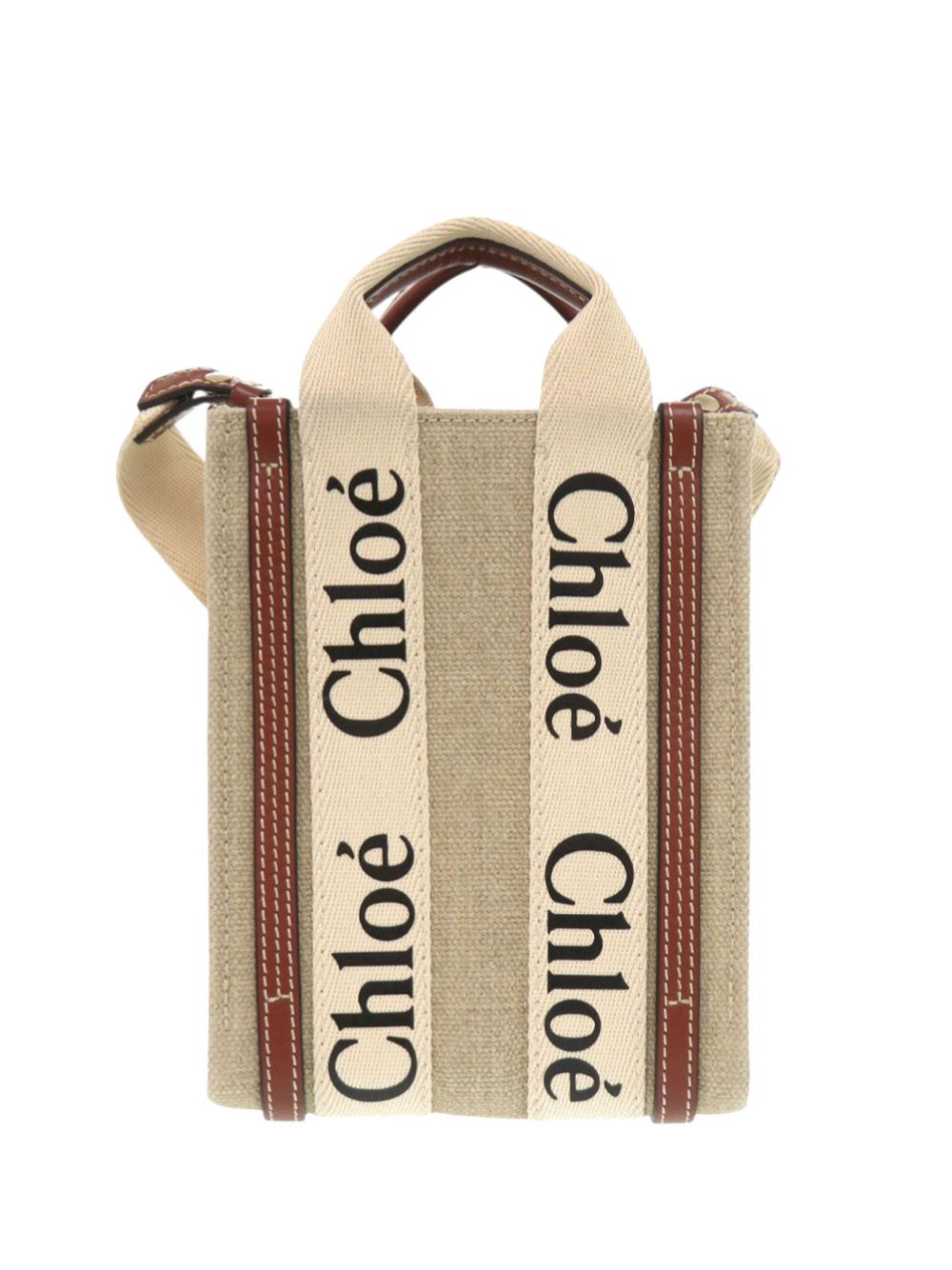 2002-2025 Mini Canvas Woody North South Tote satchel