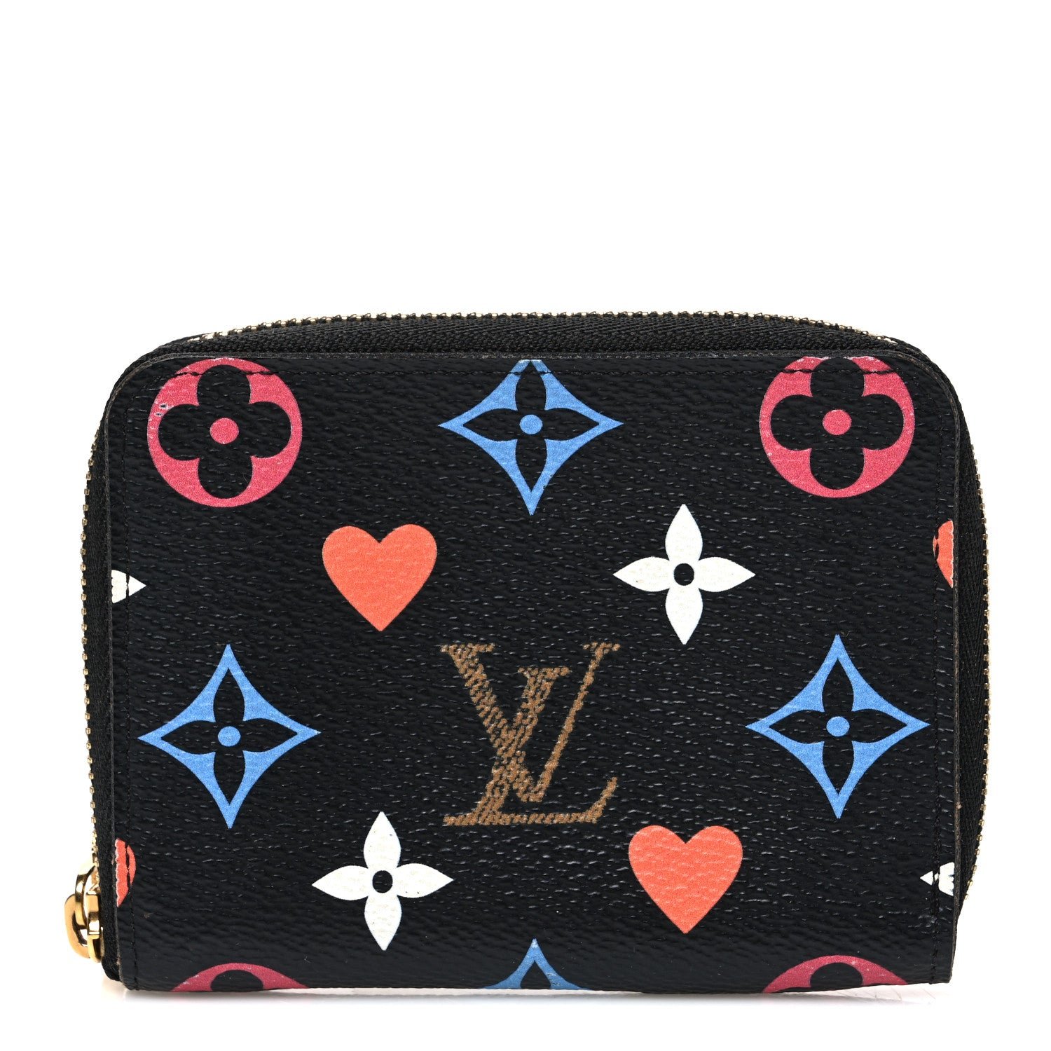 Louis Vuitton Game On Zippy Coin Purse Black
