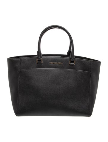 Saffiano Leather Tote