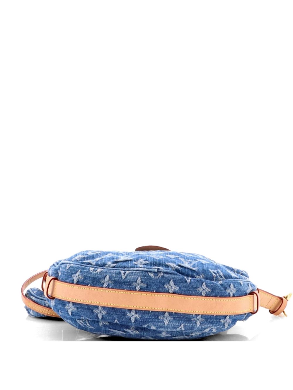 Croissant NM Handbag Monogram Denim MM hobo bag