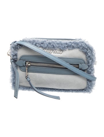 Shearling Crossbody Bag