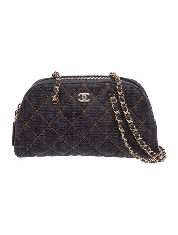 2026 Mini Denim Bowler Bag