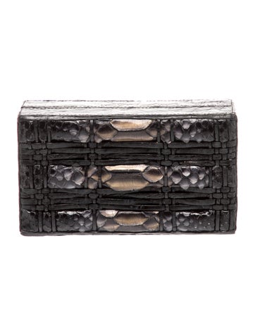 Nancy Gonzalez Python Evening Bag