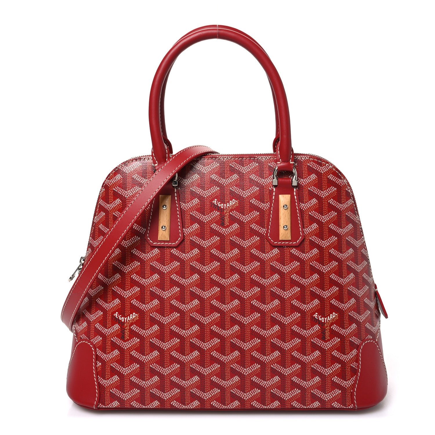Goyard Goyardine Sac Vendome PM Red