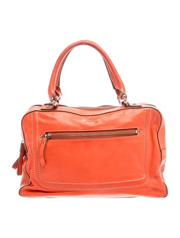 Leather Top Handle Bag