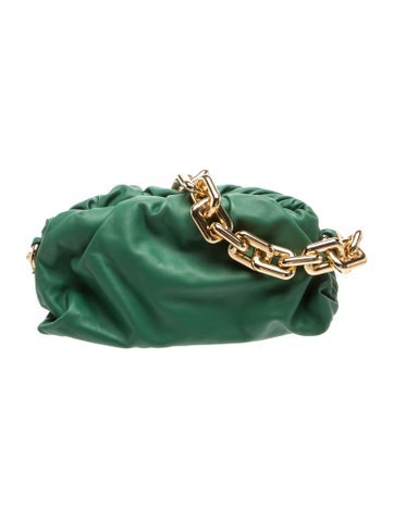 Leather Chain Pouch Small