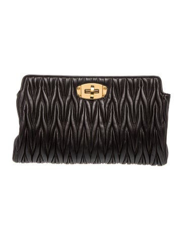 Miu Miu Leather Belt Bag