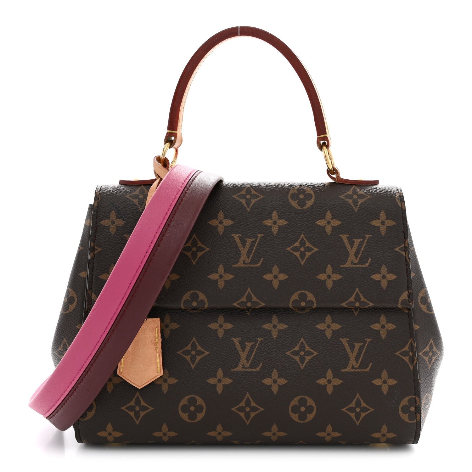 Louis Vuitton Louis Vuitton Monogram Cluny BB Bordeaux Fuchsia