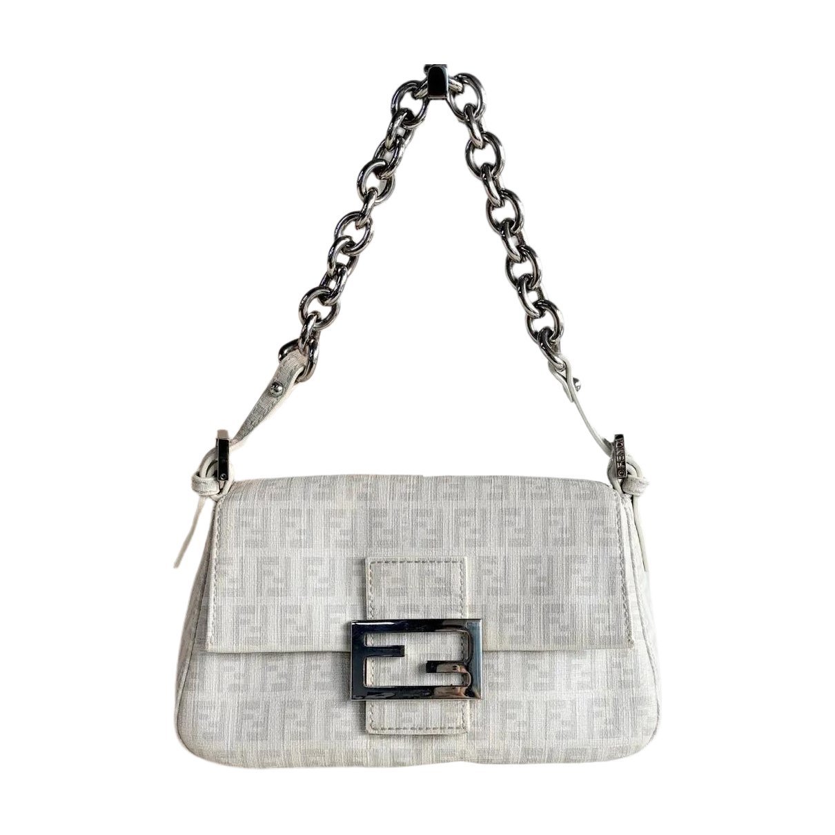Baguette leather handbag
