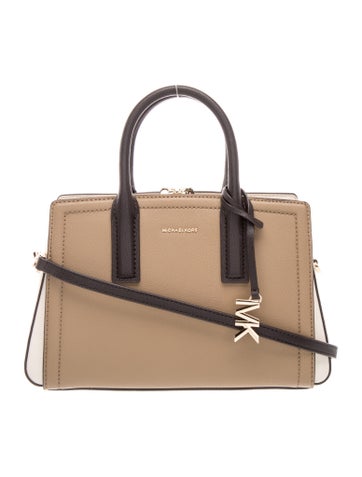 Leather Top Handle Bag
