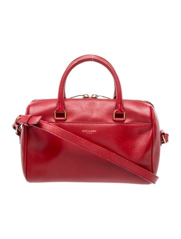 Leather Top Handle Bag Mini