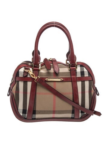 House Check Orchard Bowling Bag Small