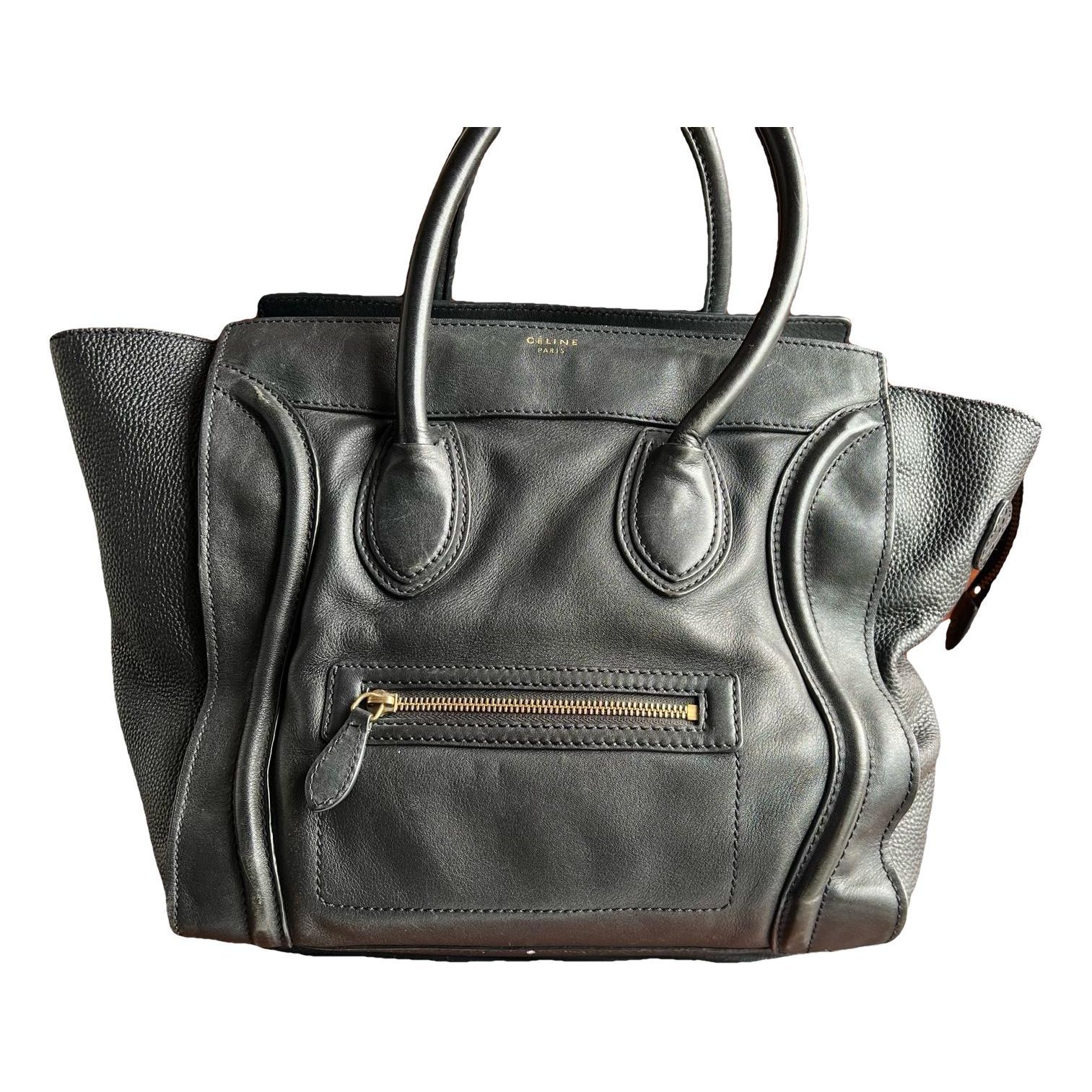 Luggage leather handbag