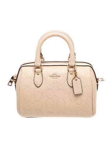 Leather Top Handle Bag