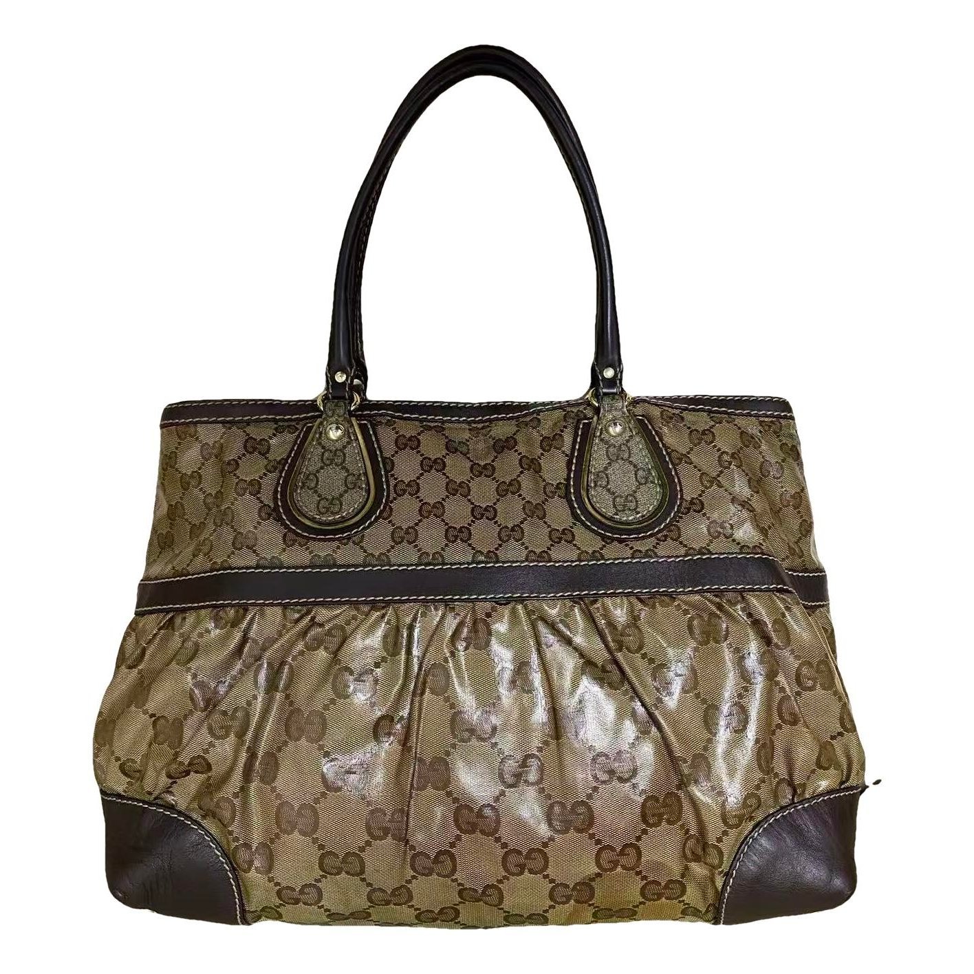 Abbey leather tote