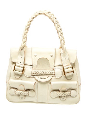 Leather Top Handle Bag