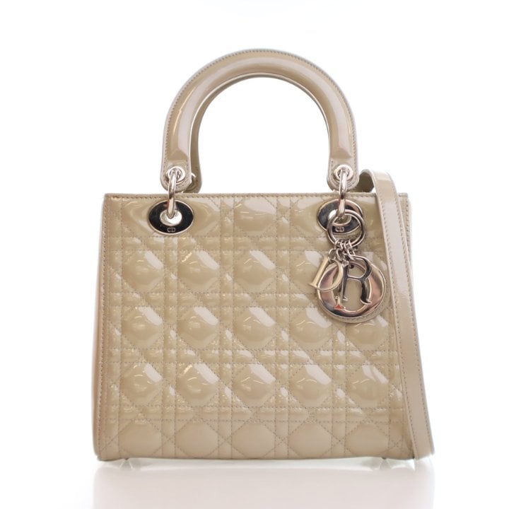 Dior Medium Patent Lady Dior