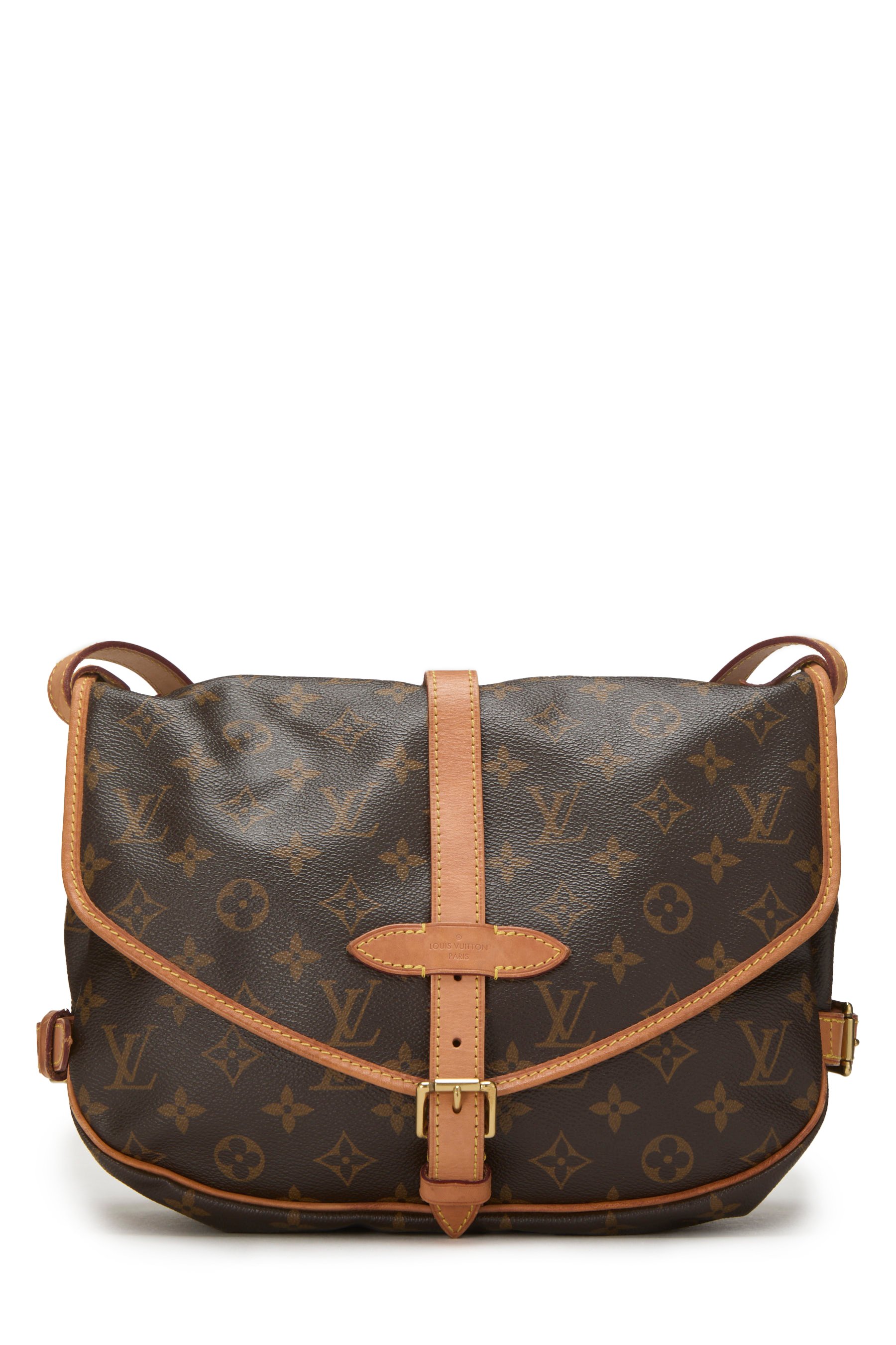 Monogram Canvas Saumur 30