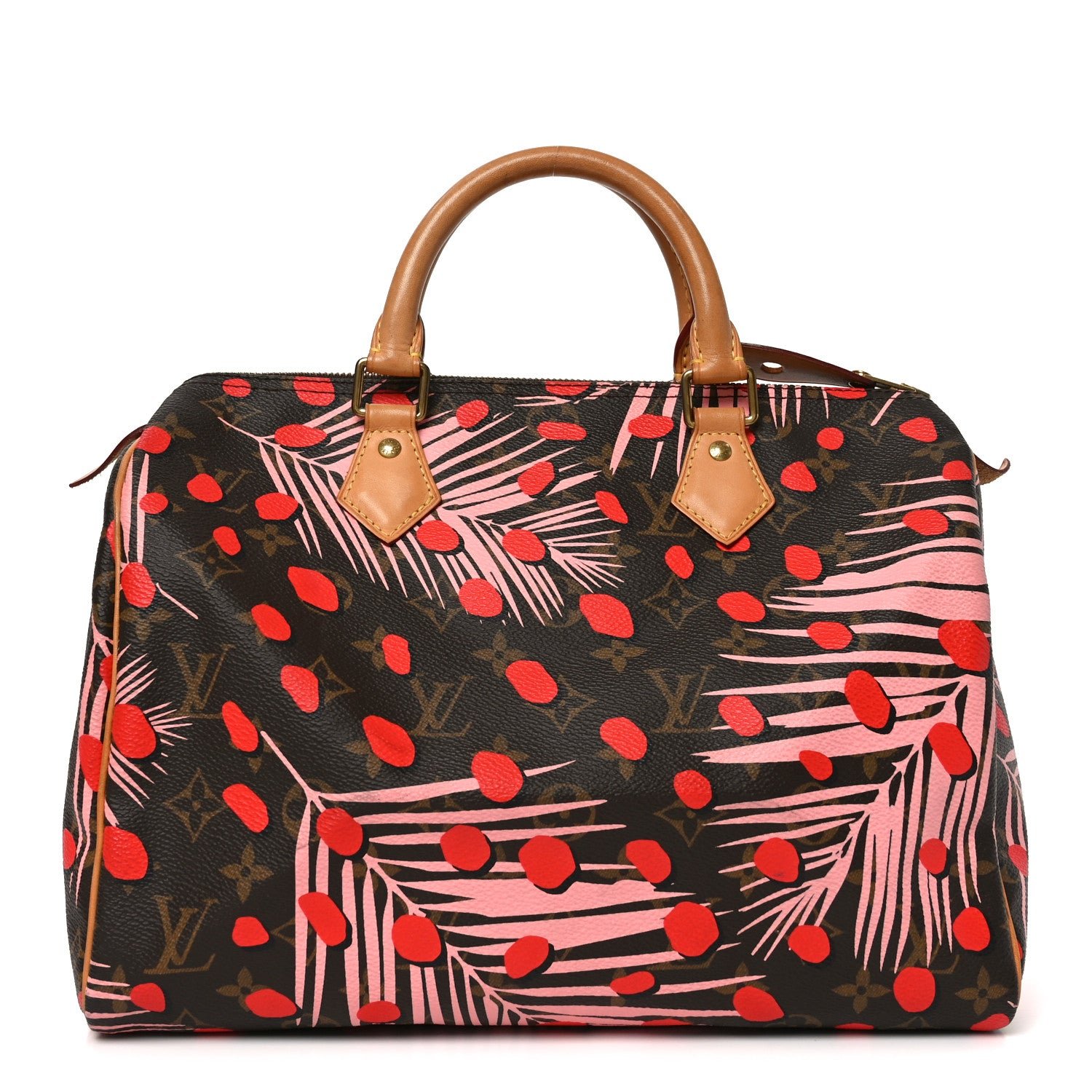 Louis Vuitton Monogram Jungle Dots Speedy 30 Sugar Pink Poppy