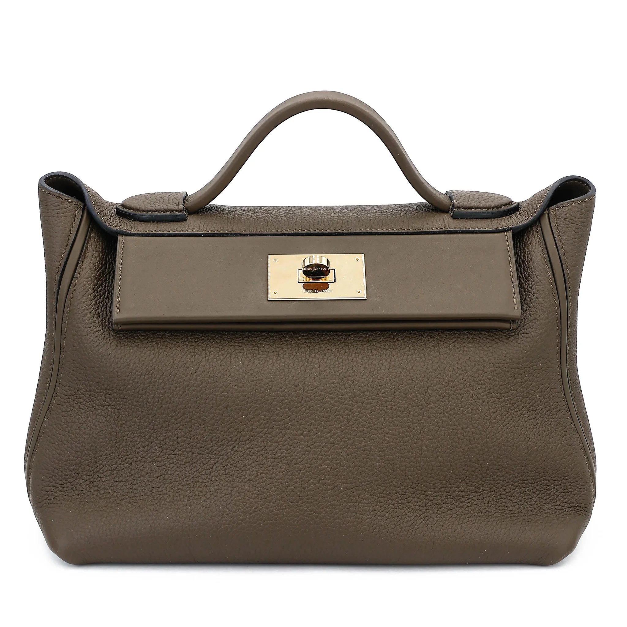 Very Good ( Rank A) HERMÈS 24/24 - 29 Vert Loden (V8) Togo Swift Palladium hardware G (2026)