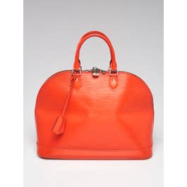 Louis Vuitton Louis Vuitton Piment Epi Leather Alma MM Bag