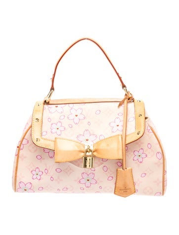 Monogram Cherry Blossom Sac Retro Vintage
