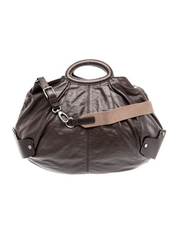 Marni Leather Top Handle Bag
