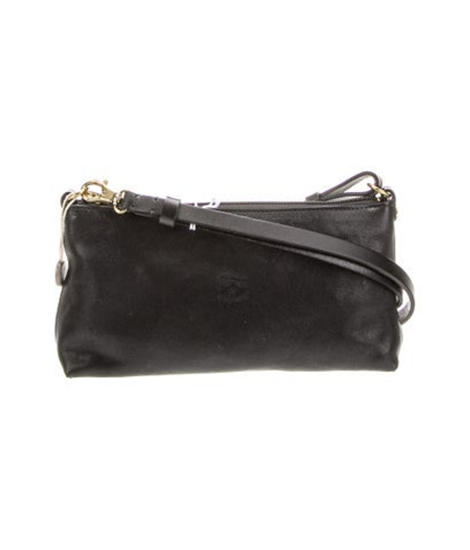 Il Bisonte Bisonte Leather Shoulder Bag W Tags