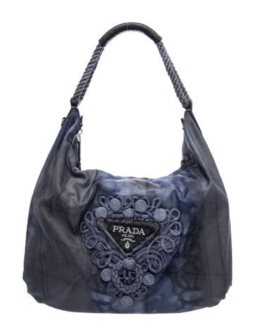 Tessuto Nylon Hobo Bag Medium