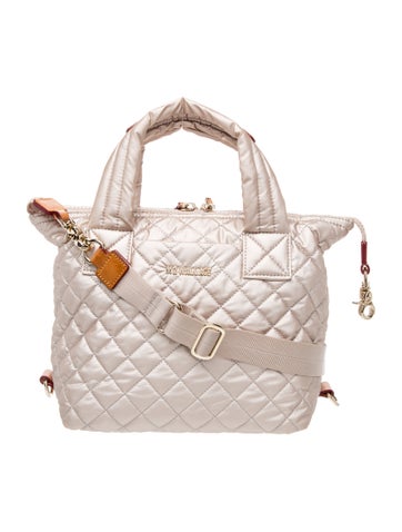 Quilted Top Handle Bag