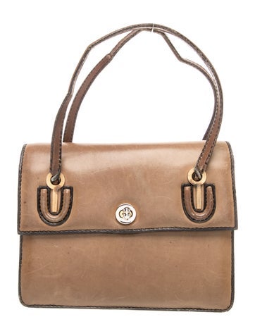 Loewe Leather Top Handle Bag Vintage
