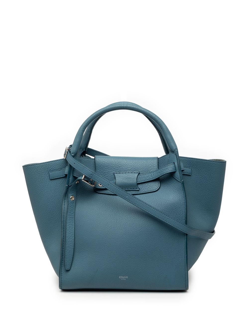 2019 Small Grained Calfskin Big Bag satchel