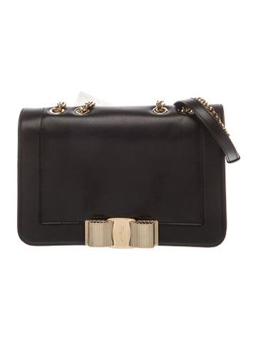 Salvatore Ferragamo Leather Shoulder Bag w/ Tags