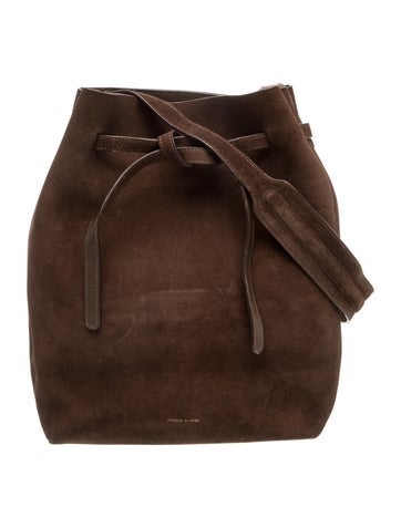 Mansur Gavriel Suede Bucket Bag